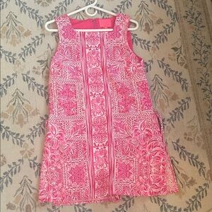 Lilly Pulitzer Pink Floral Casual Dress